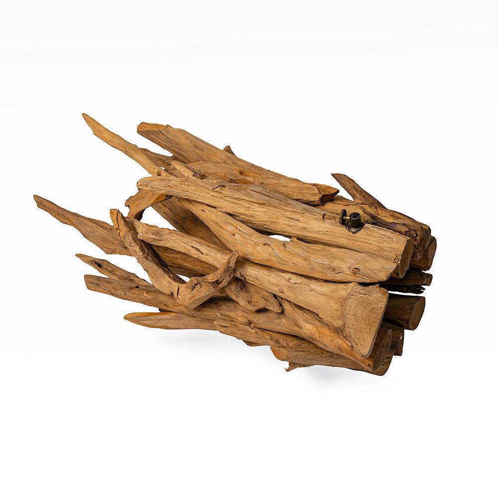 Nottingham Forest Teak Root Table Lamp